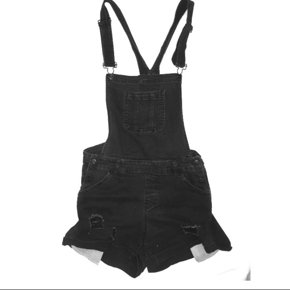 Overall shorts size 1X